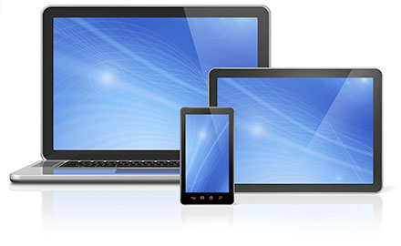 Android、iPad、iPhone端末に対応